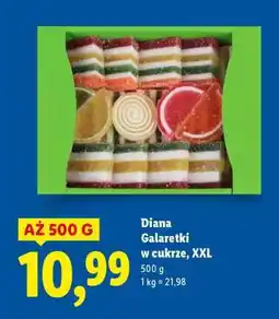 Lidl DIANA Galaretki w cukrze, XXL oferta