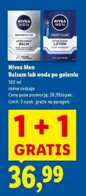 Lidl NIVEA MEN Balsam lub woda po goleniu oferta