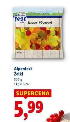 Lidl ALPENFEST Żelki oferta