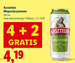Lidl Kasztelan Niepasteryzowane oferta