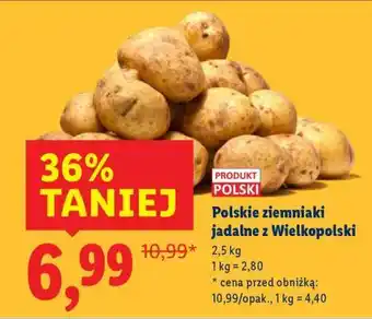 Lidl Polskie ziemniaki jadalne z Wielkopolski oferta