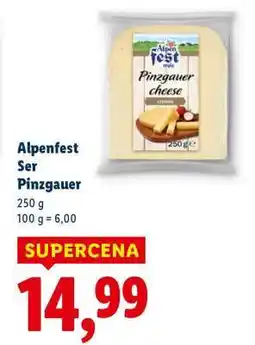 Lidl Alpenfest Ser Pinzgauer oferta