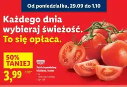 Lidl Polskie pomidory kiściowe, luzem oferta