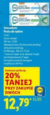 Lidl SENSODYNE Pasta do zębów oferta