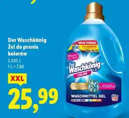 Lidl DER WASCHKÖNIG Żel do prania kolorów oferta