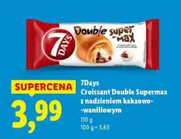 Lidl 7Days Croissant Double Supermax oferta