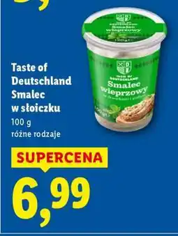 Lidl Taste of Deutschland Smalec w słoiczku oferta