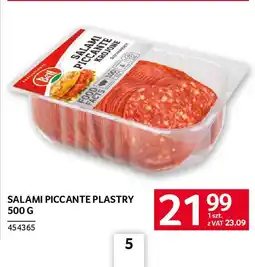 Selgros Salami piccante plastry oferta