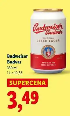 Lidl Budweiser Budvar oferta