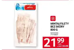 Selgros Mintaj filety bez skóry oferta