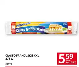 Selgros Ciasto francuskie xxl oferta