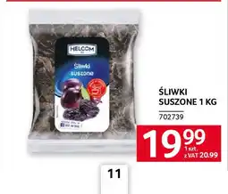 Selgros Śliwki suszone oferta