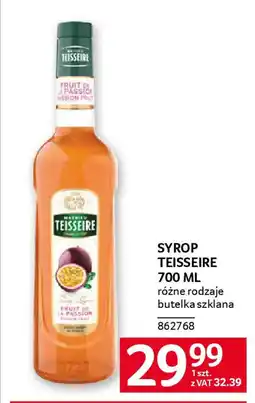 Selgros Syrop teisseire oferta