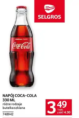 Selgros Napój coca-cola oferta