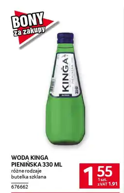 Selgros Woda kinga pienińska oferta