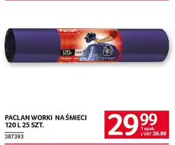 Selgros Paclan worki na śmieci oferta