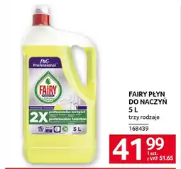 Selgros Fairy płyn do naczyń oferta