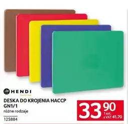 Selgros Deska do krojenia haccp gn1/1 oferta
