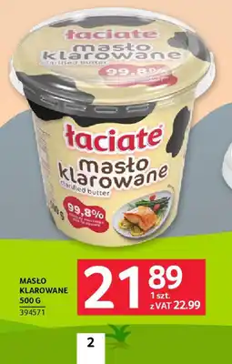 Selgros Masło klarowane oferta