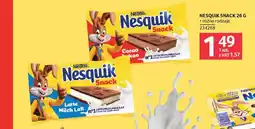 Selgros Nesquik snack oferta