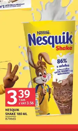 Selgros Nesquik shake oferta