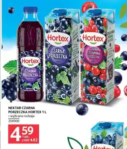 Selgros Nektar czarna porzeczka hortex oferta