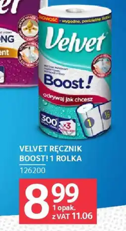Selgros Velvet ręcznik boost! oferta