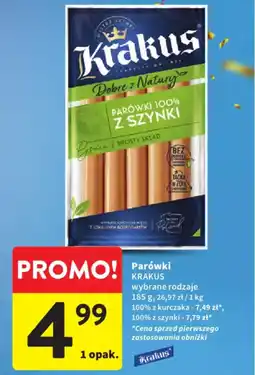 Intermarche Parówki KRAKUS oferta