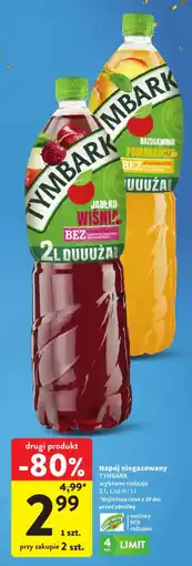 Intermarche Napój niegazowany TYMBARK oferta