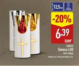ALDI SUBITO Świeca LED oferta
