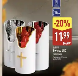 ALDI SUBITO Świeca LED oferta