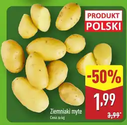 ALDI Ziemniaki myte Aldi oferta