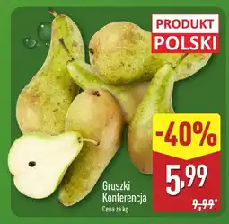 ALDI Gruszki Konferencja Aldi oferta