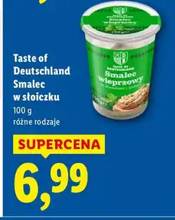 Lidl Smalec w słoiczku 100g Taste of Deutschland oferta
