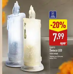ALDI SUBITO Świeca LED oferta