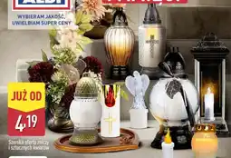 ALDI Znicze i sztuczne kwiaty oferta