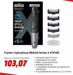 Media Markt Trymer hybrydowy BRAUN Series X XT5100 oferta