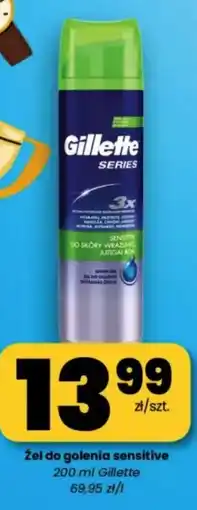 EMMA market Żel do golenia sensitive Gillette oferta