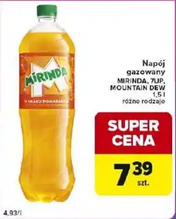 Carrefour Express Napój gazowany MIRINDA, 7UP, MOUNTAIN DEW oferta