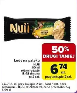 Carrefour Express Lody na patyku NUII oferta