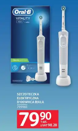 Selgros Szczoteczka elektryczna d100whca biała oferta
