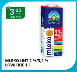 Eurocash Cash & Carry Mleko uht 2%/3,2% łowickie oferta