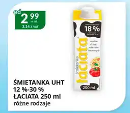 Eurocash Cash & Carry Śmietanka 12%-30% uht łaciata oferta