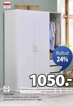 JYSK Szafa Polski oferta