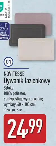 ALDI NOVITESSE Dywanik łazienkowy oferta