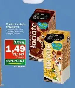Społem Mleko smakowe Łaciate oferta