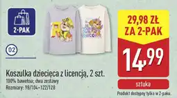 ALDI Koszulka dziecięca z licencją oferta