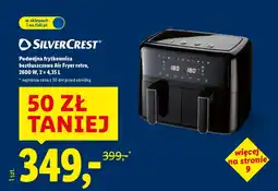 Lidl SILVERCREST Podwójna frytkownica beztłuszczowa Air Fryer retro, 2600 W oferta