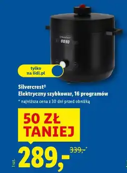 Lidl Silvercrest Elektryczny szybkowar, 16 programów oferta