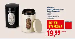 Lidl Silvercrest Zestaw 2 pojemników retro do przechowywania oferta
